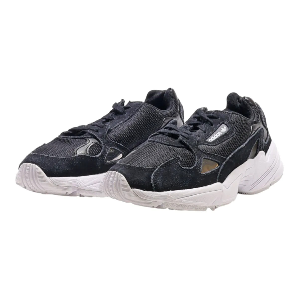 ADIDAS Sneaker Trainers Black Synthetic Womens UK 4
