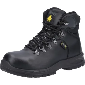 Amblers Safety AS606 Black Ladies Smooth Action Leather Safety Boots