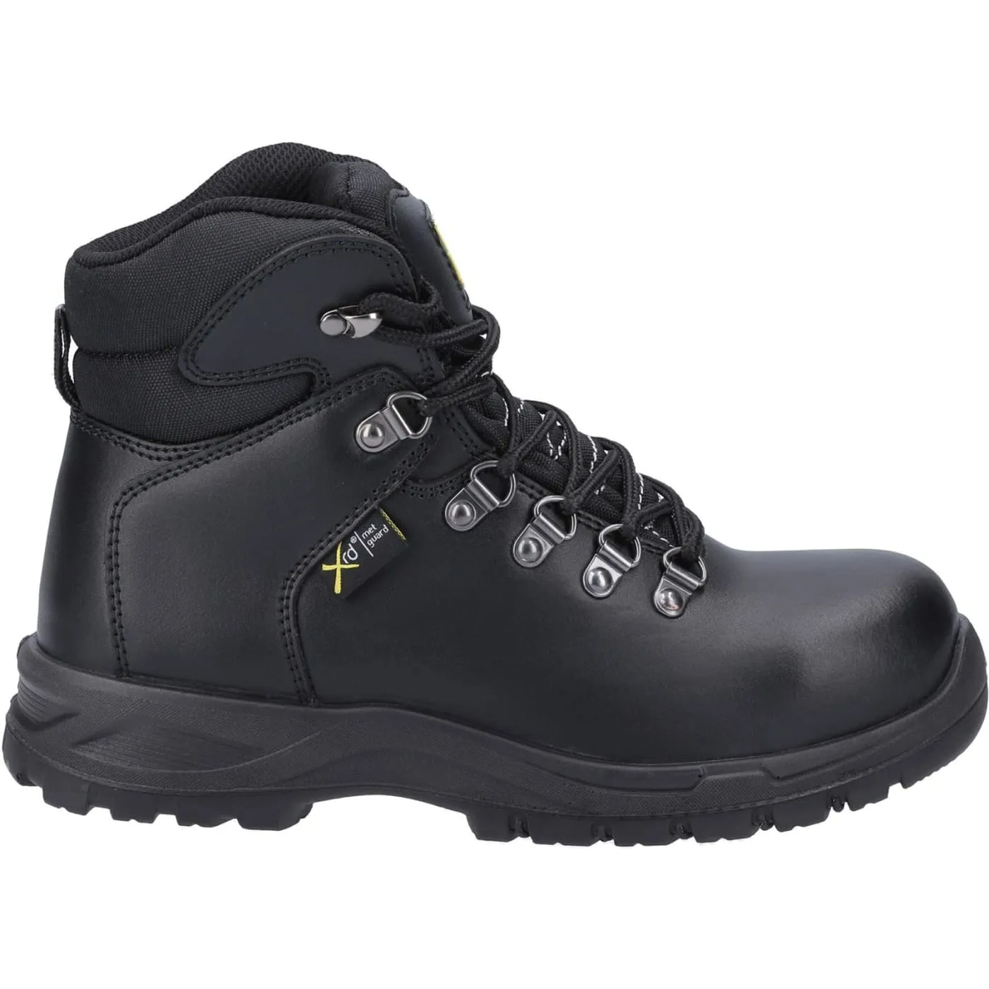 Amblers Safety AS606 Black Ladies Smooth Action Leather Safety Boots