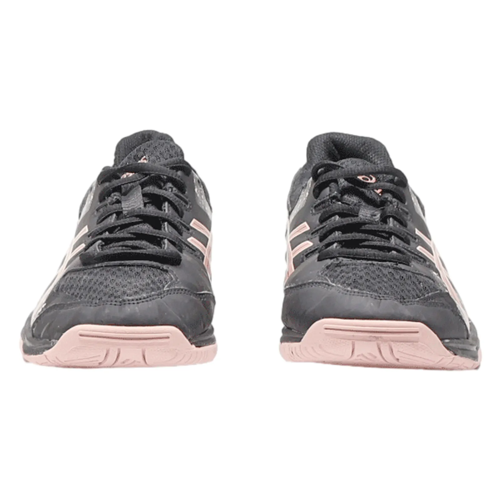 ASICS Sneaker Trainers Black Synthetic Womens UK 3