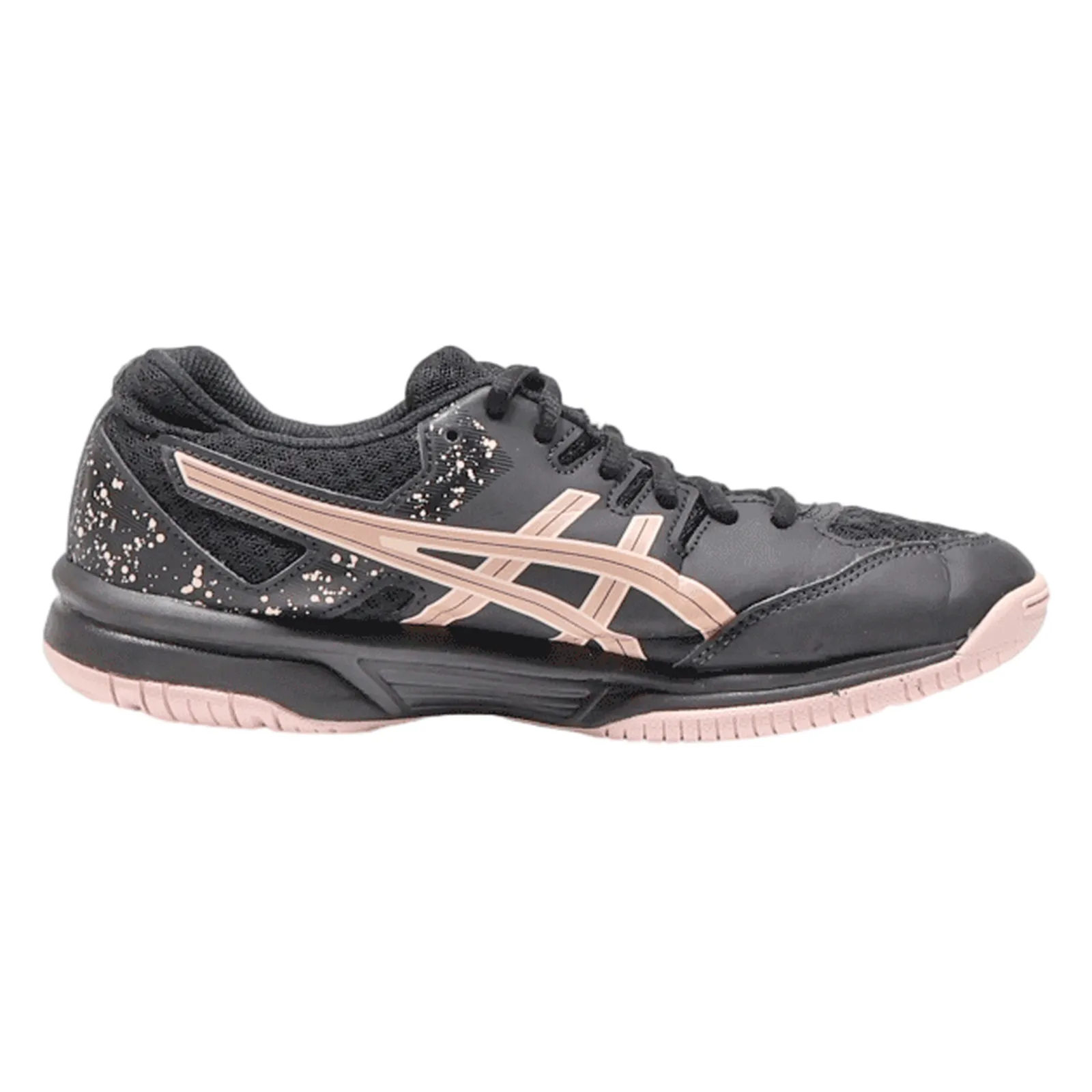 ASICS Sneaker Trainers Black Synthetic Womens UK 3
