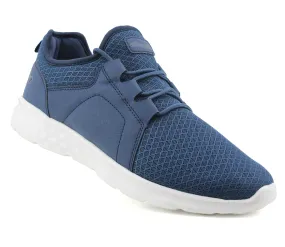 AYDEN Mens Lightweight Running Trainers in Navy