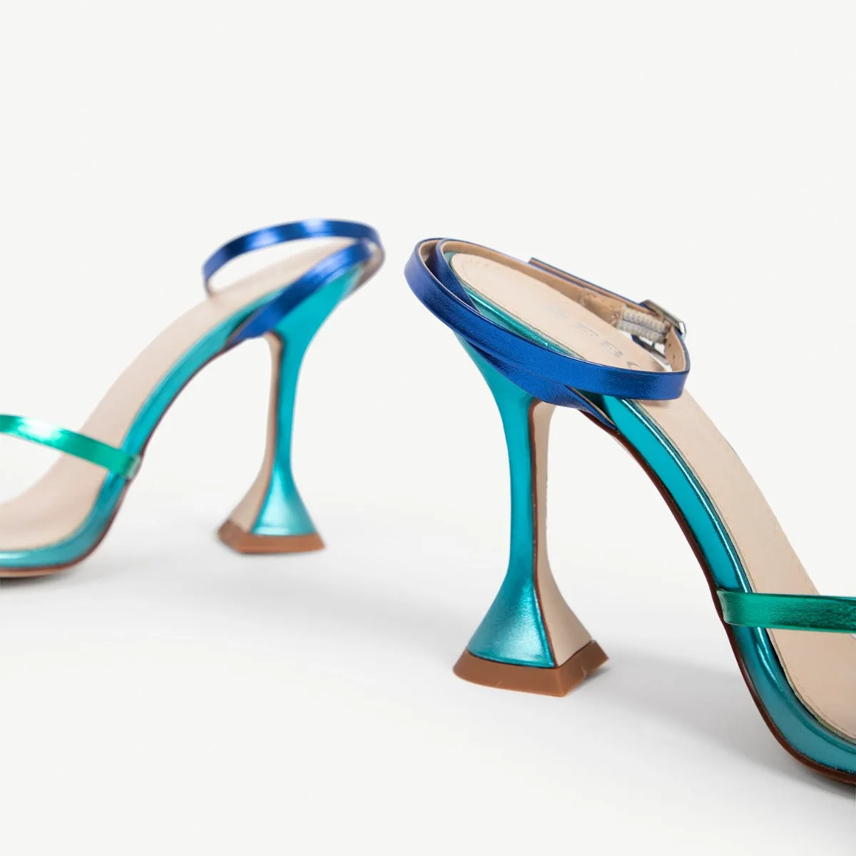 BEBO Trevia Sandal in Blue Multi