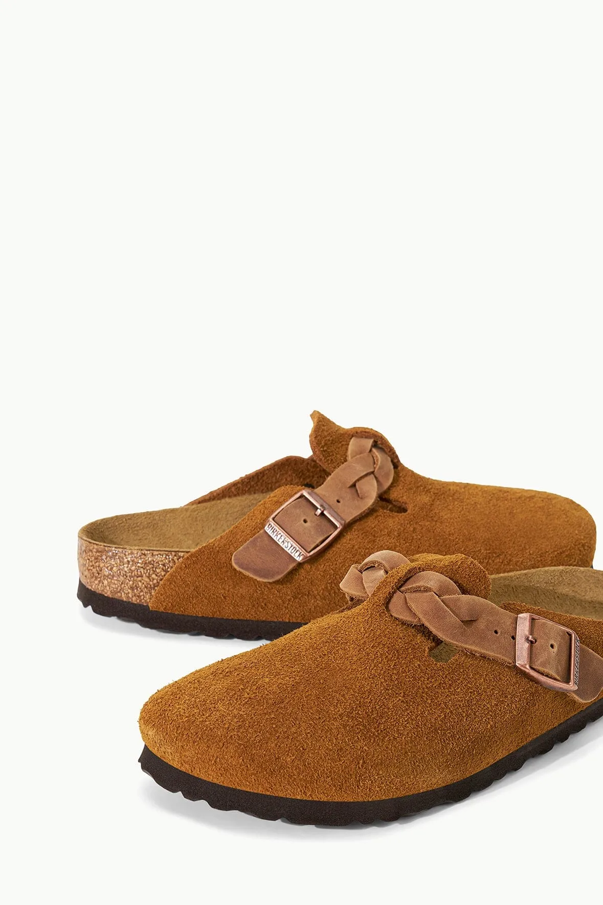 BIRKENSTOCK BOSTON BRAID CLOG | MINK