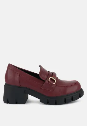 Chunky Platform Loafers