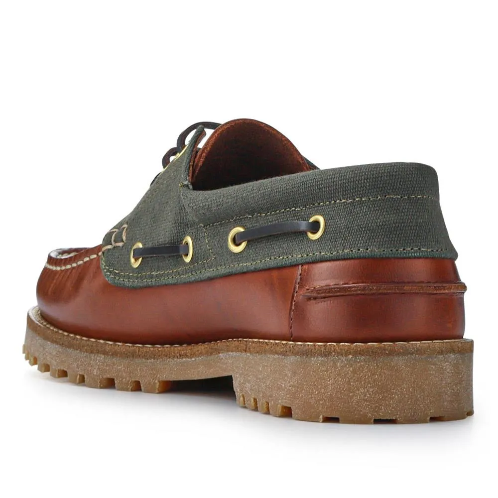 Chunky-Soled Laced Moccasins - BARBR41504 / 327 362