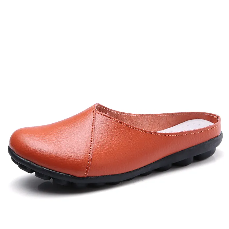 Cilool Ladies Soft Bottom Slides Flat Shoes