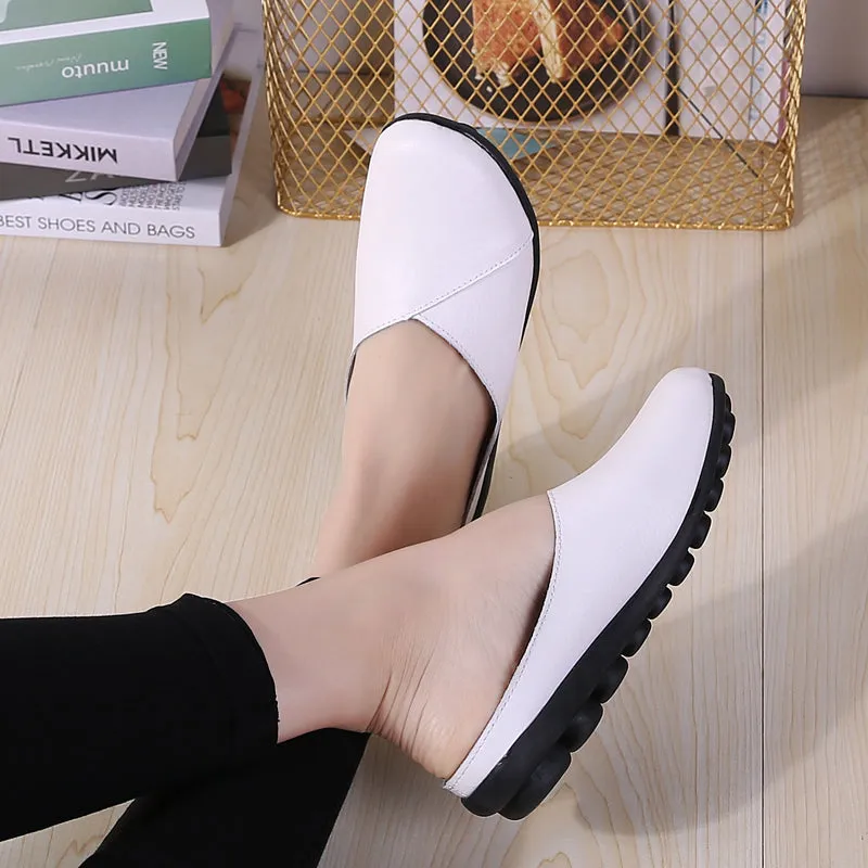 Cilool Ladies Soft Bottom Slides Flat Shoes