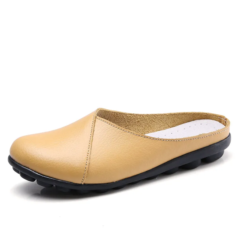 Cilool Ladies Soft Bottom Slides Flat Shoes
