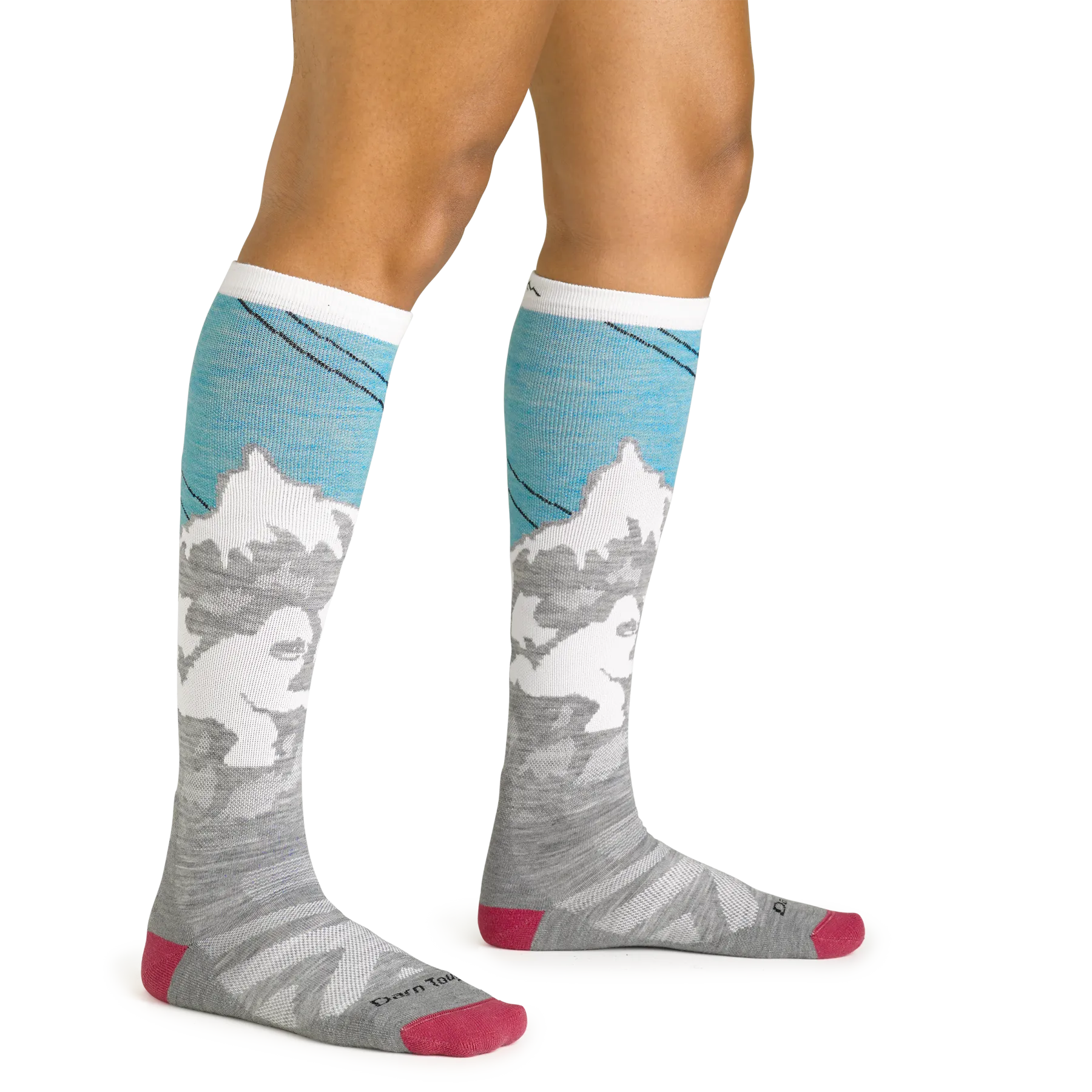 Darn Tough 1827 Women's Yeti Over-the-Calf Midweight Ski & Snowboard Sock