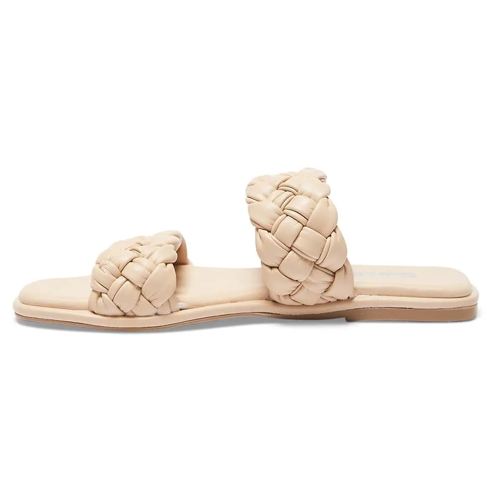 Enya Slide in Nude Smooth