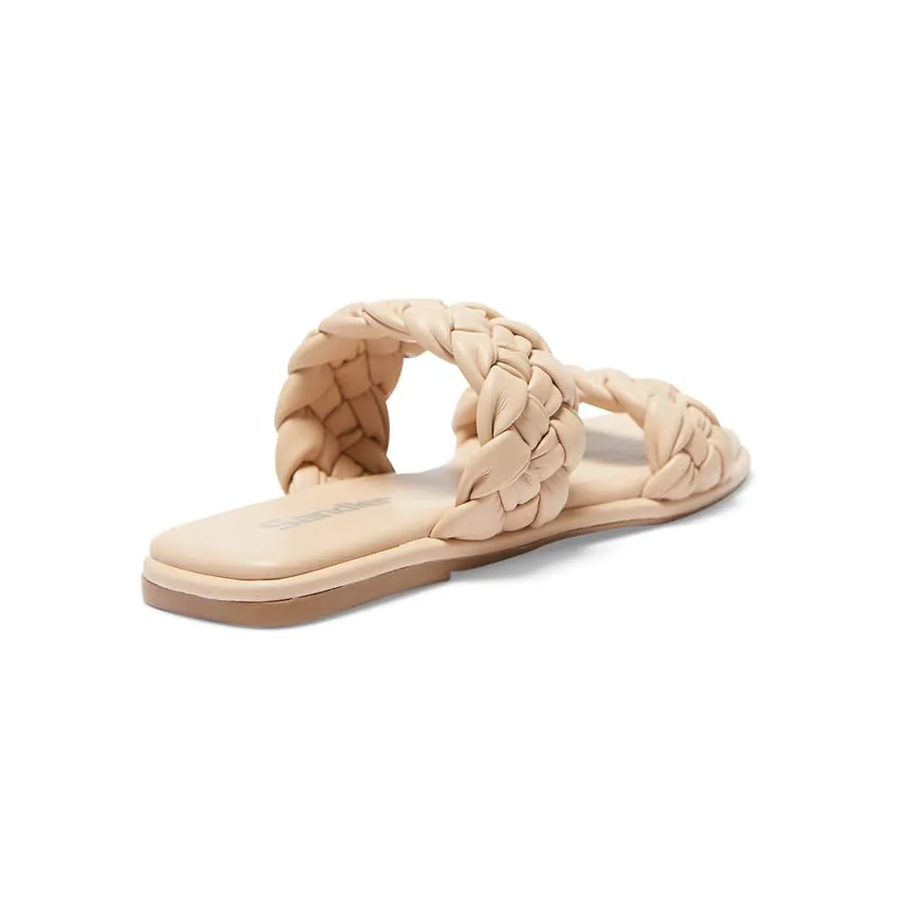 Enya Slide in Nude Smooth