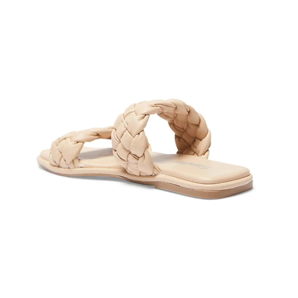 Enya Slide in Nude Smooth
