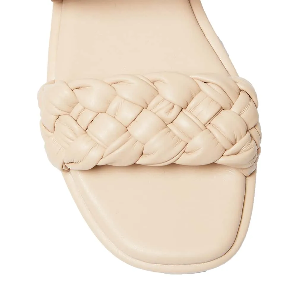 Enya Slide in Nude Smooth