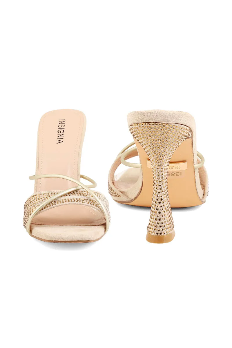 Formal Slip On I38555-Golden