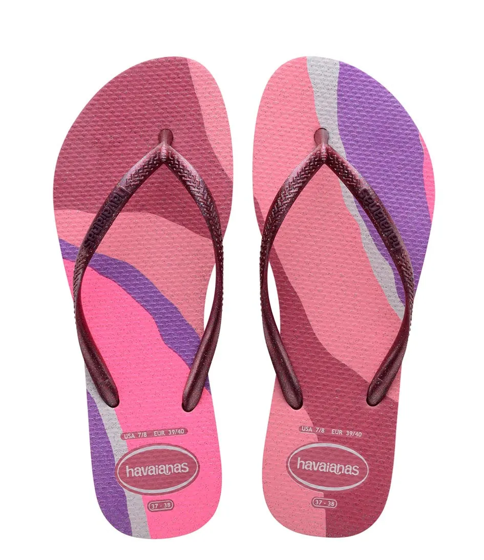 HAVAIANAS SLIM PALETTE GLOW - VELVET ROSE