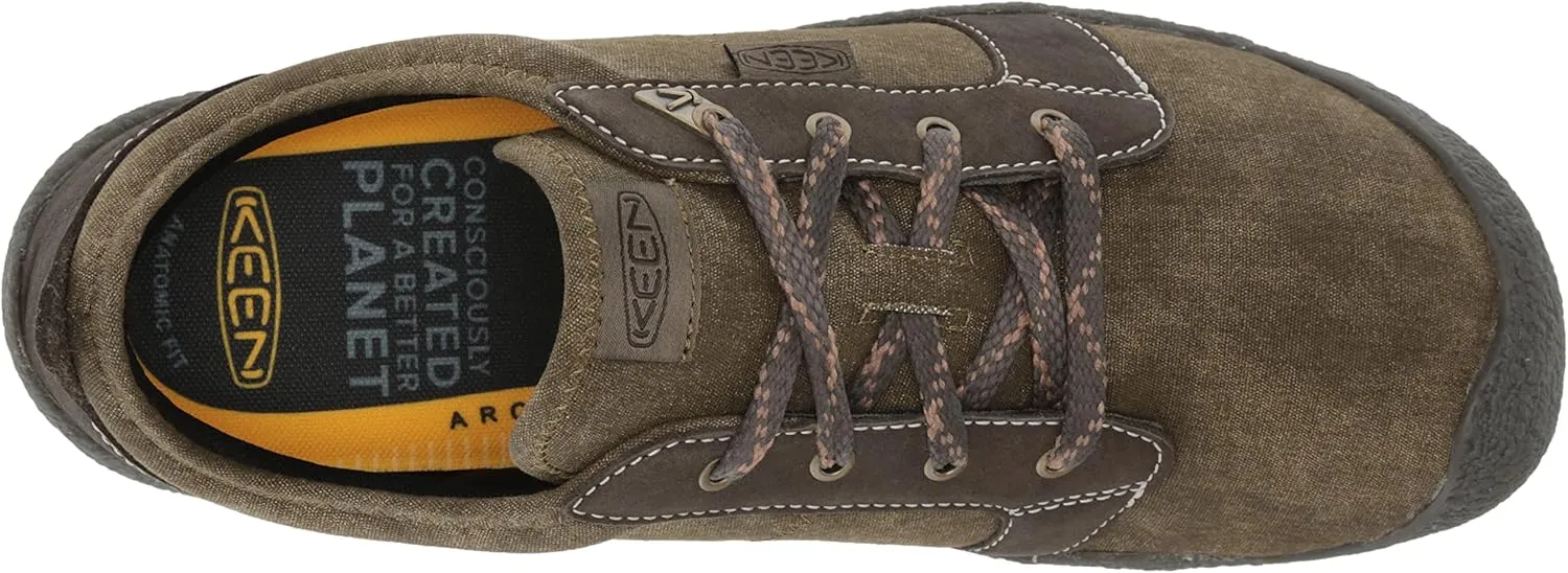 KEEN Men's Howser Canvas Low Height Casual Comfy Durable Lace Up Sneaker