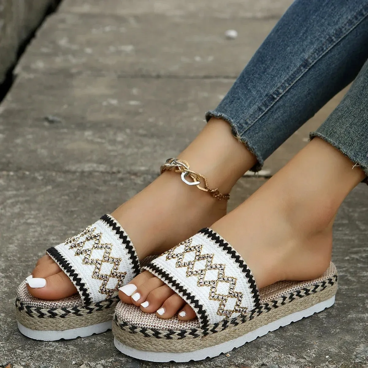 Luna Platform Sandals for Women
