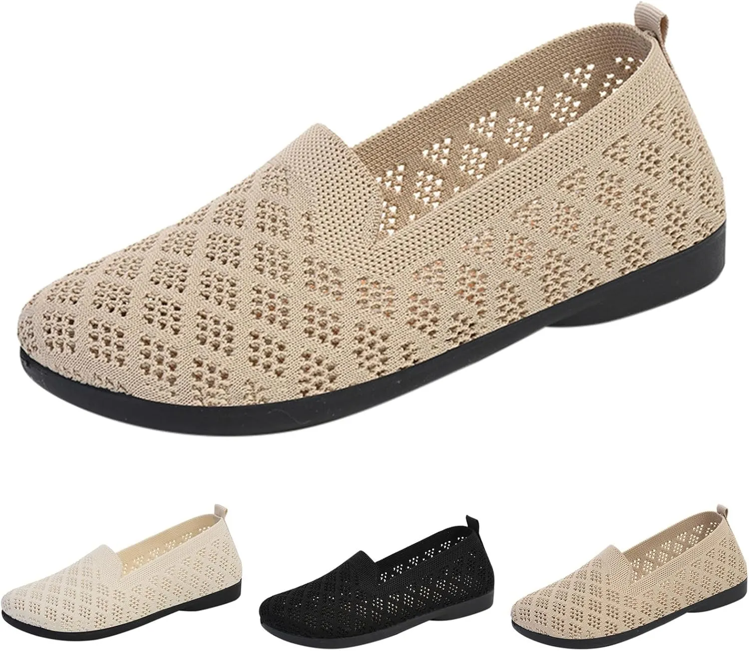 Men Slip On Sneaker Comfortable Lightweight Breathable Casual Sneaker Wide Width Orthopedic Shoes with Arch Support 2025