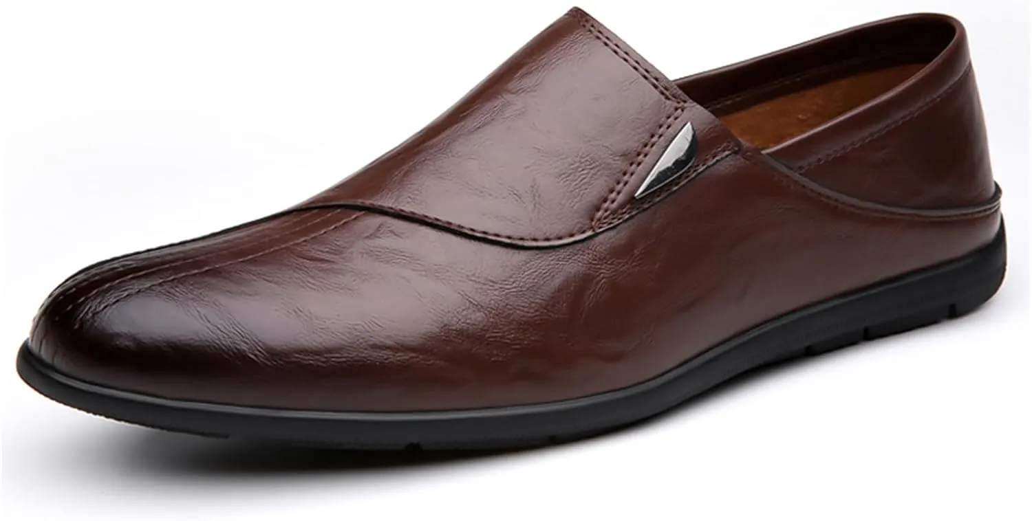 Men's Loafers Casual Shoes Slip on Driving Loafers Penny Loafers with Rubber Sole Soft Comfortable
