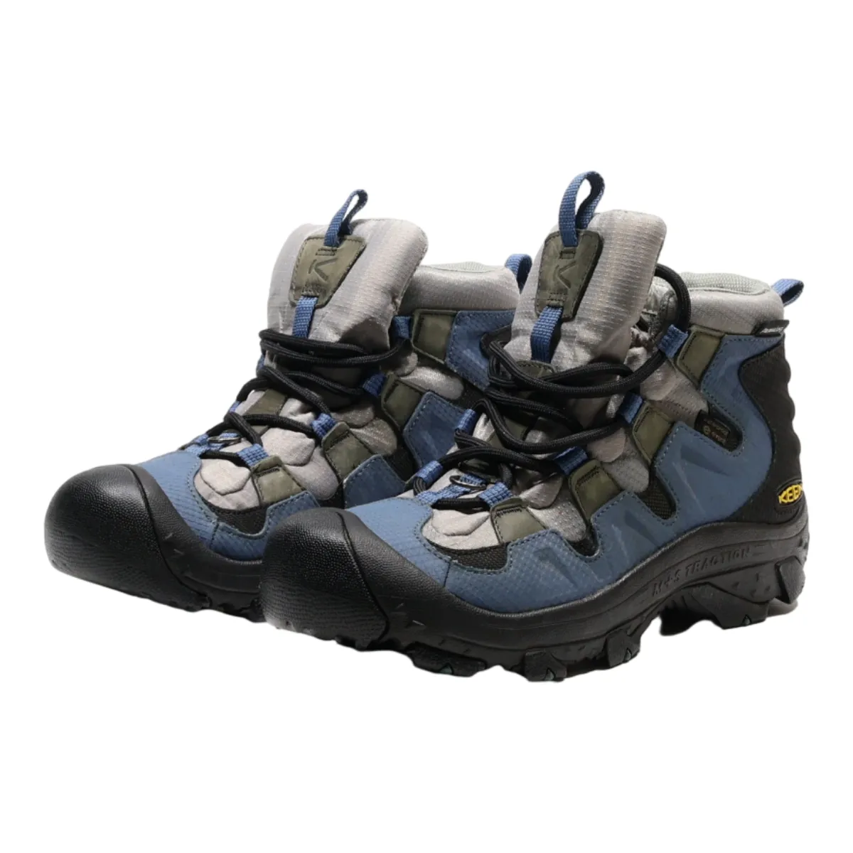 PRIMALOFT Hiking Boots Blue Synthetic Mens UK 7