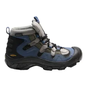 PRIMALOFT Hiking Boots Blue Synthetic Mens UK 7