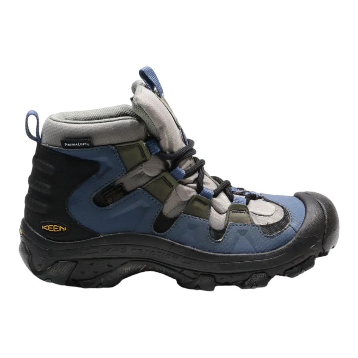 PRIMALOFT Hiking Boots Blue Synthetic Mens UK 7