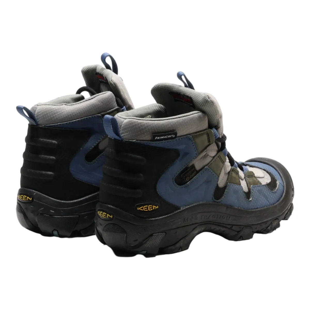 PRIMALOFT Hiking Boots Blue Synthetic Mens UK 7