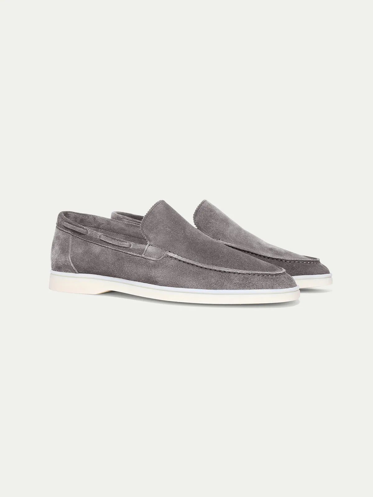 "Grey" - Yacht Loafers