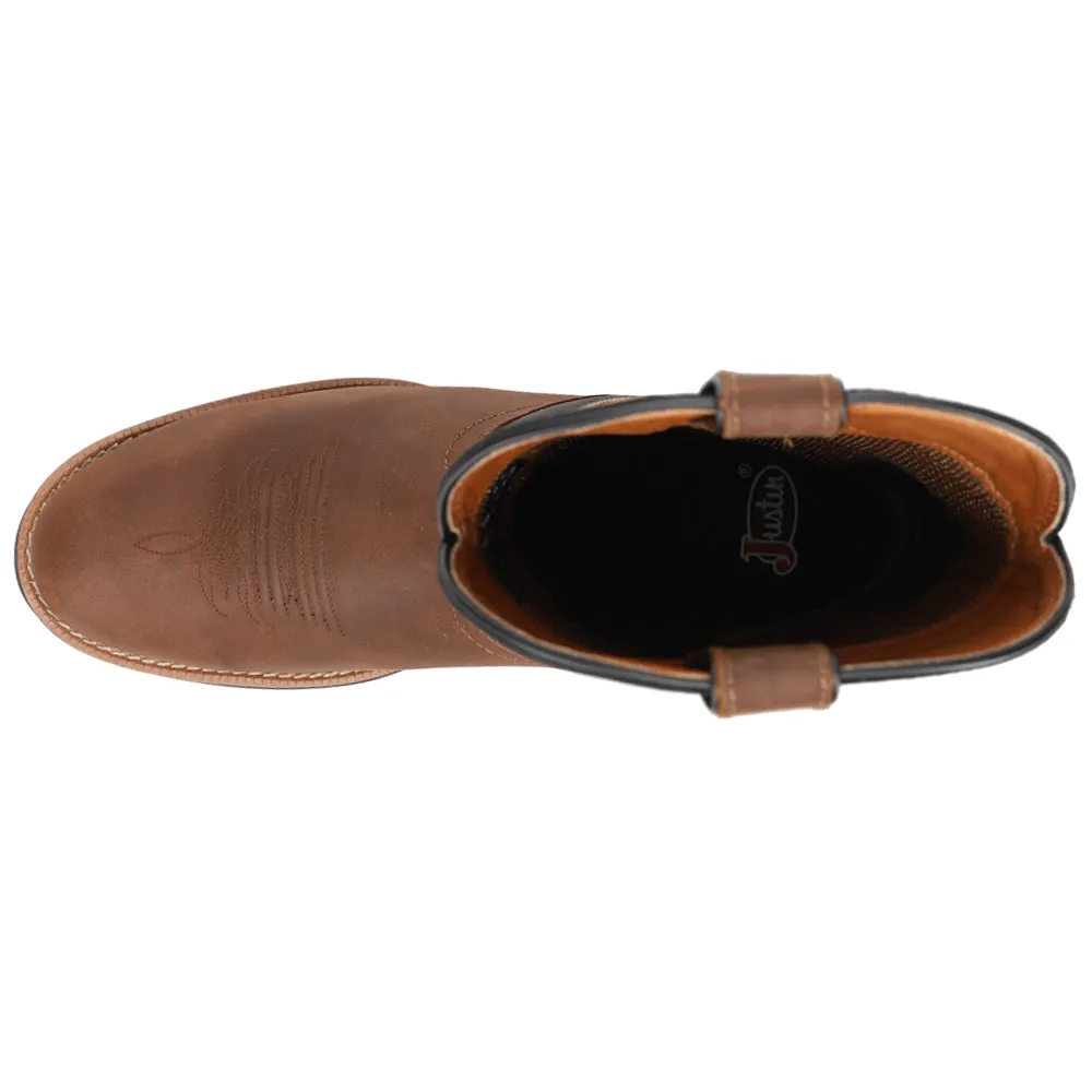 Rendon Embroidered Round Toe Cowboy Boots