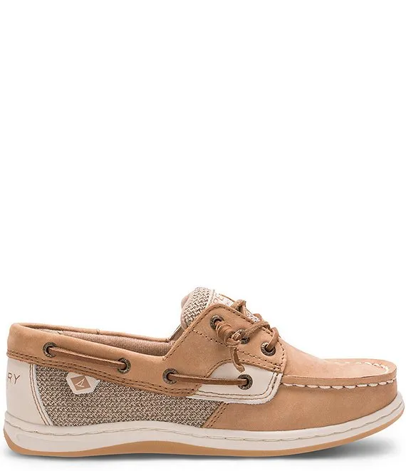 Sperry Top-Sider Songfish Slip On Boat Shoe LINEN/OAT
