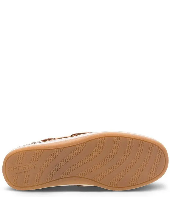 Sperry Top-Sider Songfish Slip On Boat Shoe LINEN/OAT