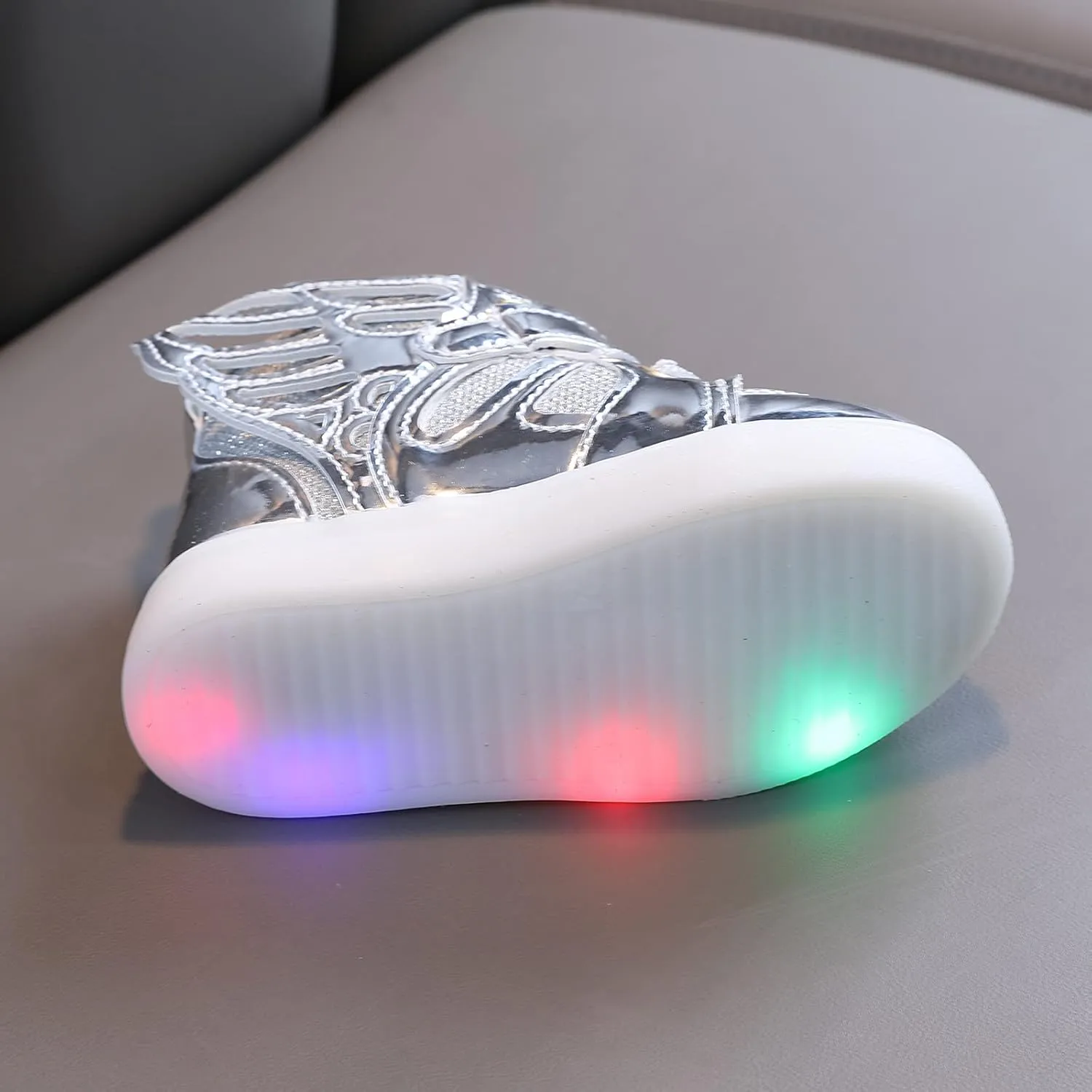 Toddler Led Shoes Light Up Sneakers Boys Girls Flashing Running Sneakers Breathable Casual Sport Walking Shoes