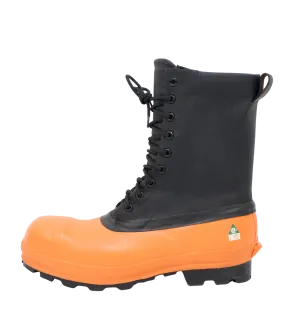 Viking® VW76-1 Ericsen® Waterproof Forestry Work Boots with Steel Toe, Chemical & Abrasion-Resistant NBR Lug Sole, and Ice Stud Compatibility