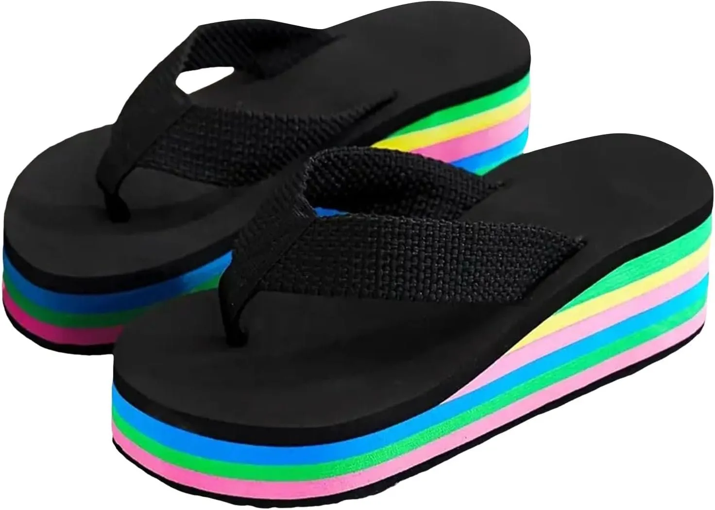 Women's Flip Flops Womens Arch Support Flip Flops Comfortable Yoga Mat Flip Flop Sandals for Women with Arch Support