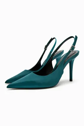ZARA HIGH-HEEL SLINGBACK SHOES